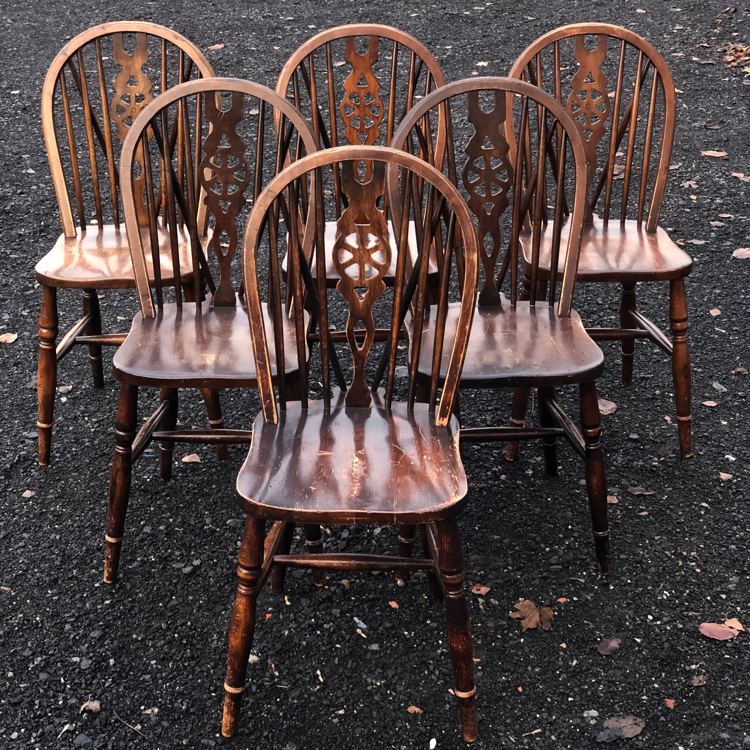 Windsor-style chairs