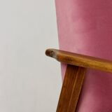 Fauteuil Renard Rose Vintage, 1970s