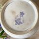Sucrier en terre de fer violette