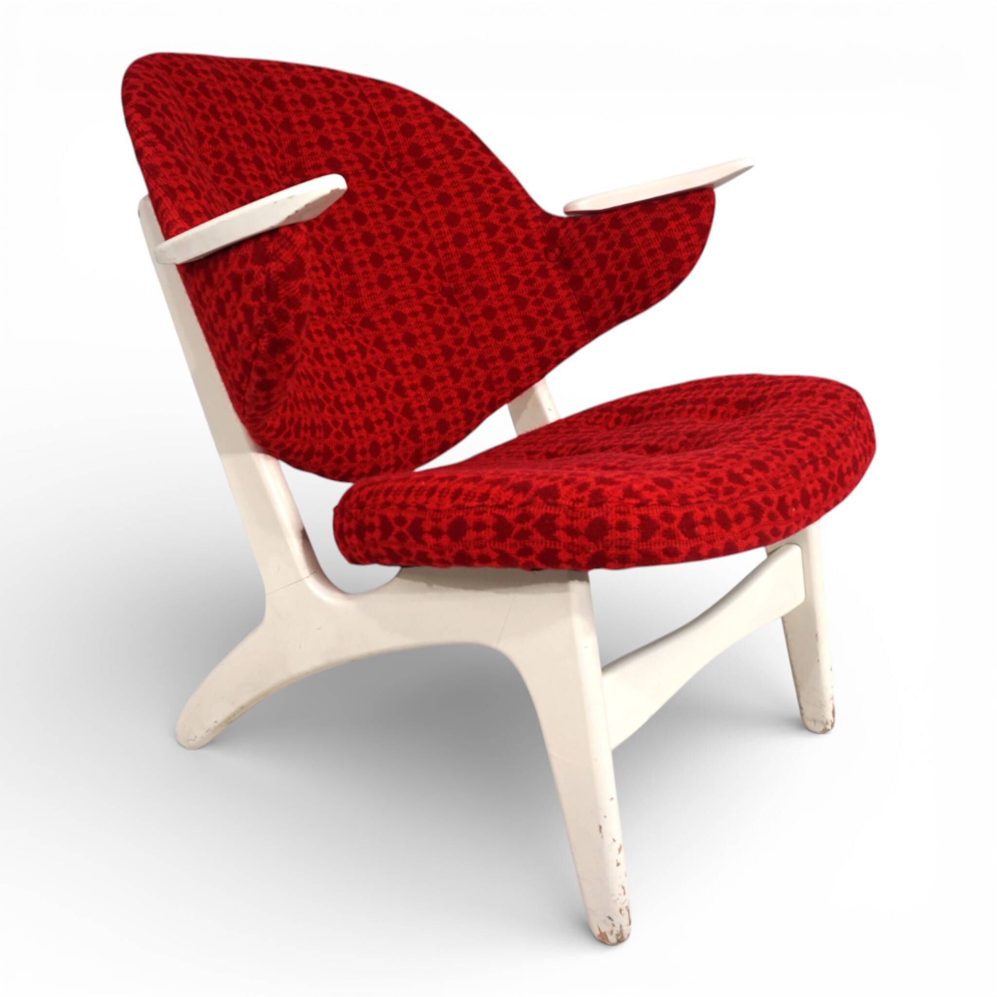 Fauteuil Lounge CE Matthes Modèle 33 par Carl Edward Matthes, 1950
