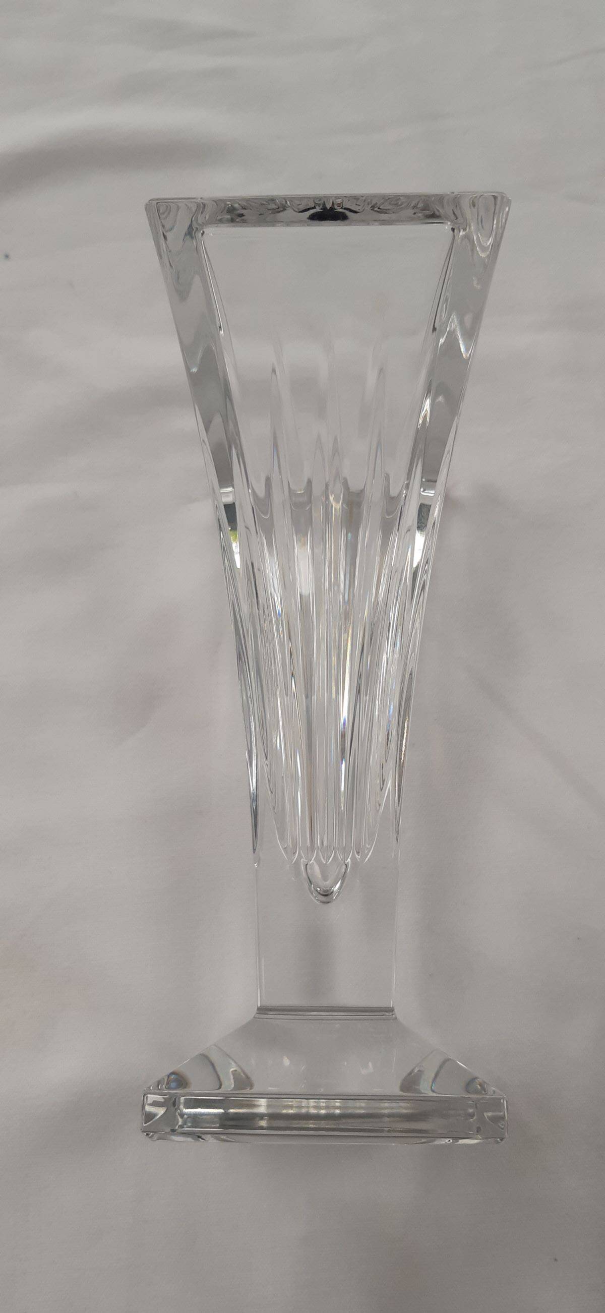 Small crystal vase signed Waterford