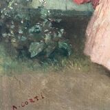 A. Corti. Scène galante.