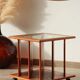 Vintage G Plan teak side table – magazine rack & wheels (1960s)