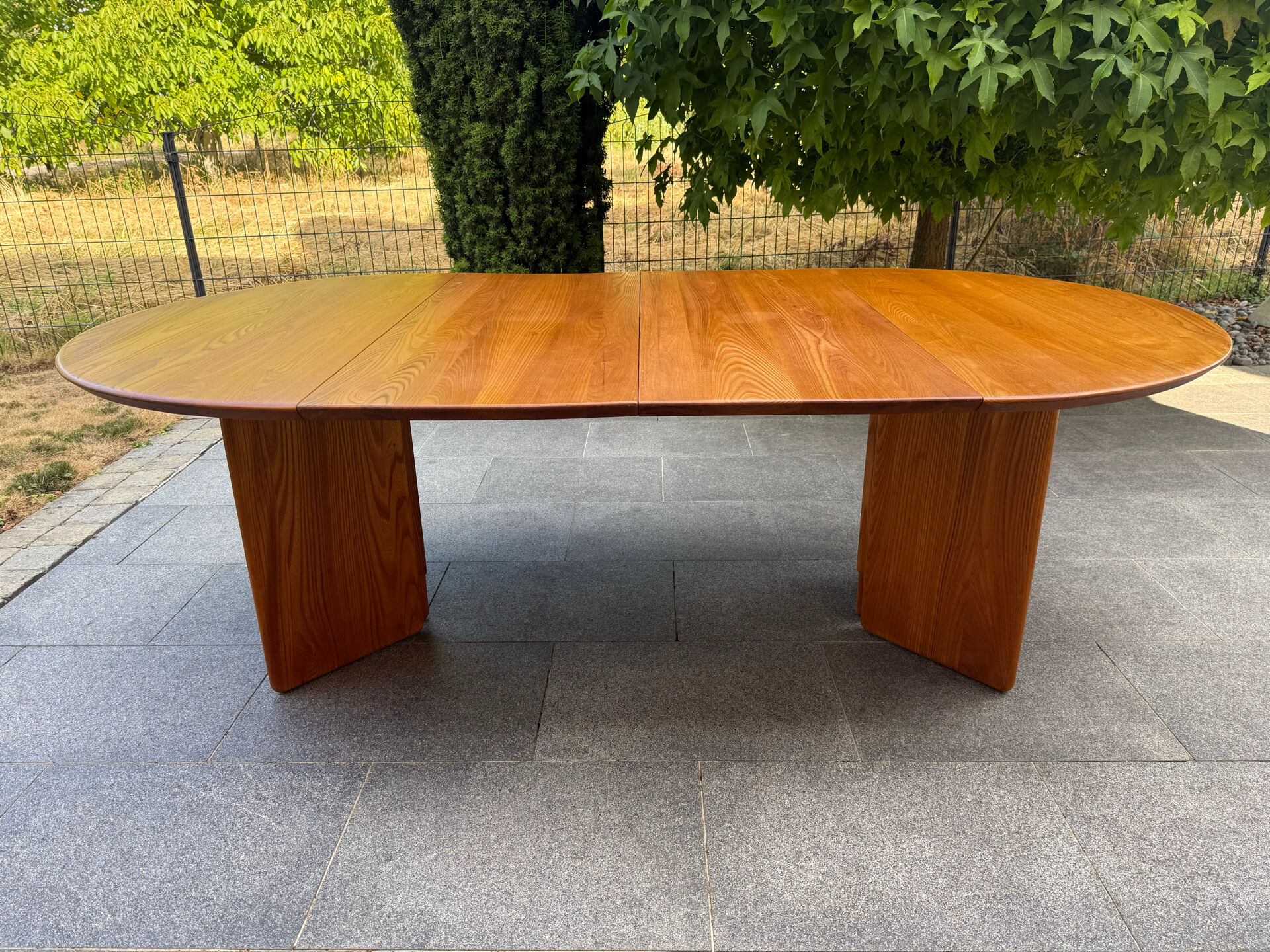 Scandinavian extendable dining table 1970