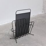 Rare magazine holder by Mathieu Matégot for Artimeta, 1950s