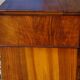 Commode coiffeuse, système en chemin de fer