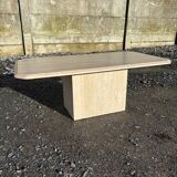 Table basse en travertin