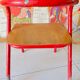 Vintage child school chair Hitier Jacques