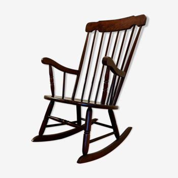 Rocking chair scandinave 1960