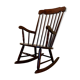 Scandinavian rocking chair1960
