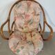 Swivel rattan chair