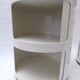 Paire de tables d'appoint ou bout de canapé Kartell par Anna Castelli