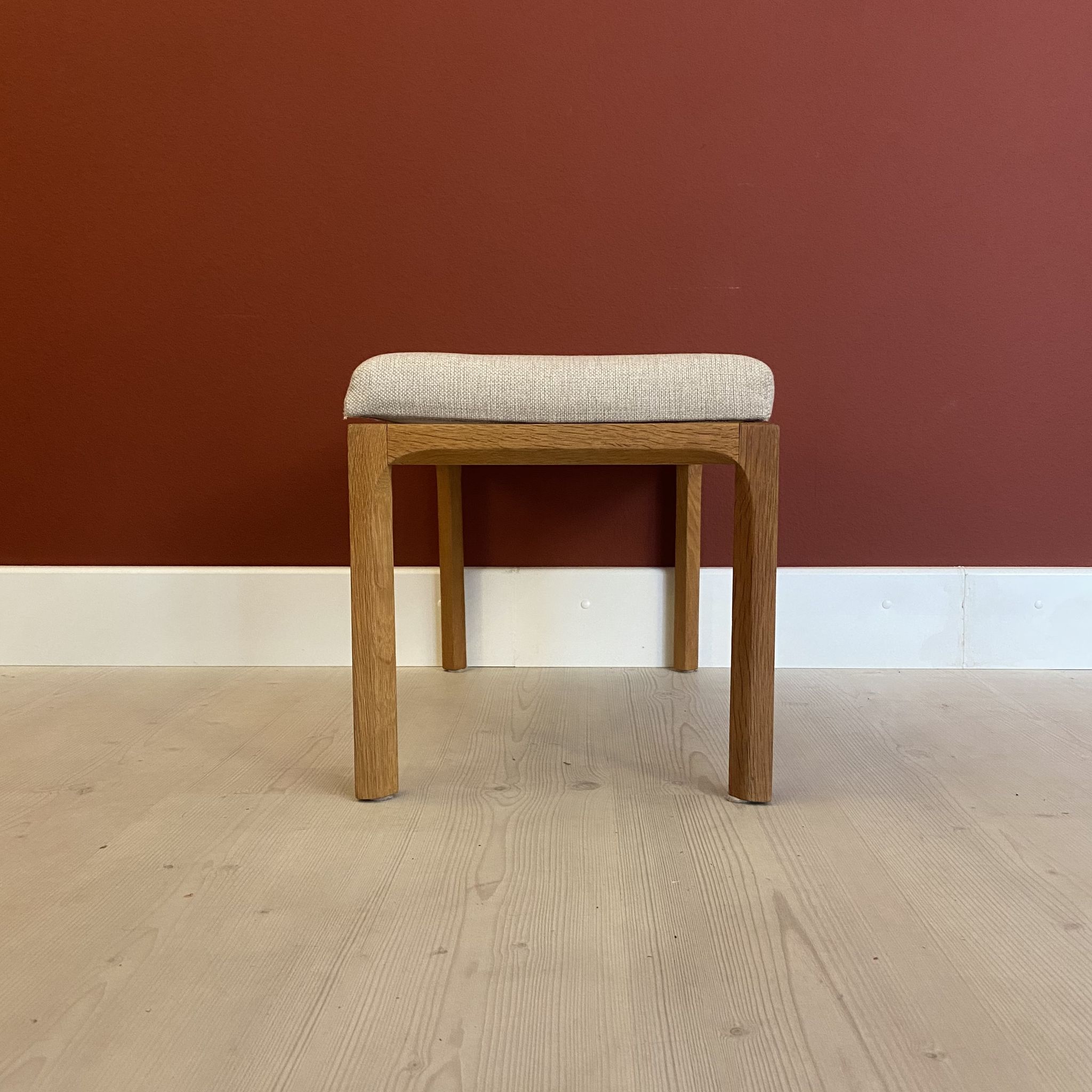 Repose-pied danois en chêne par Kai Kristiansen