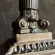 Empire style lamp - Bronze and gilded brass
