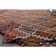 Vintage Turkish Oushak Handmade Wool Cotton Orange Area Rug 172x320