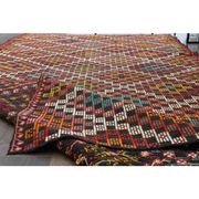 Vintage Turkish Oushak Handmade Wool Cotton Orange Area Rug 172x320