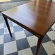 Table danoise en teck HW Klein pour Bramin