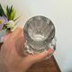 Pair of antique moulded crystal decanters (Baccarat style)
