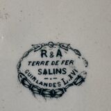 Lot 6 Plates Iron Earth