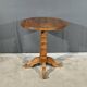 Small Walnut Pedestal Table, Louis Philippe Period – 2nd Part 19th