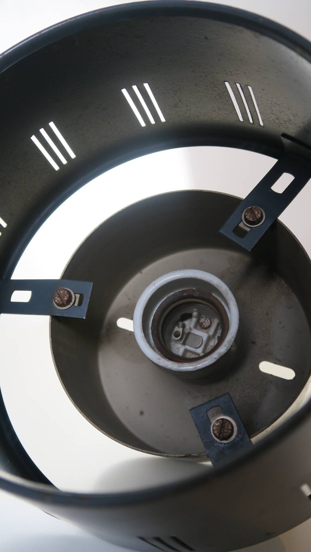 Rare ceiling light by Louis Kalff