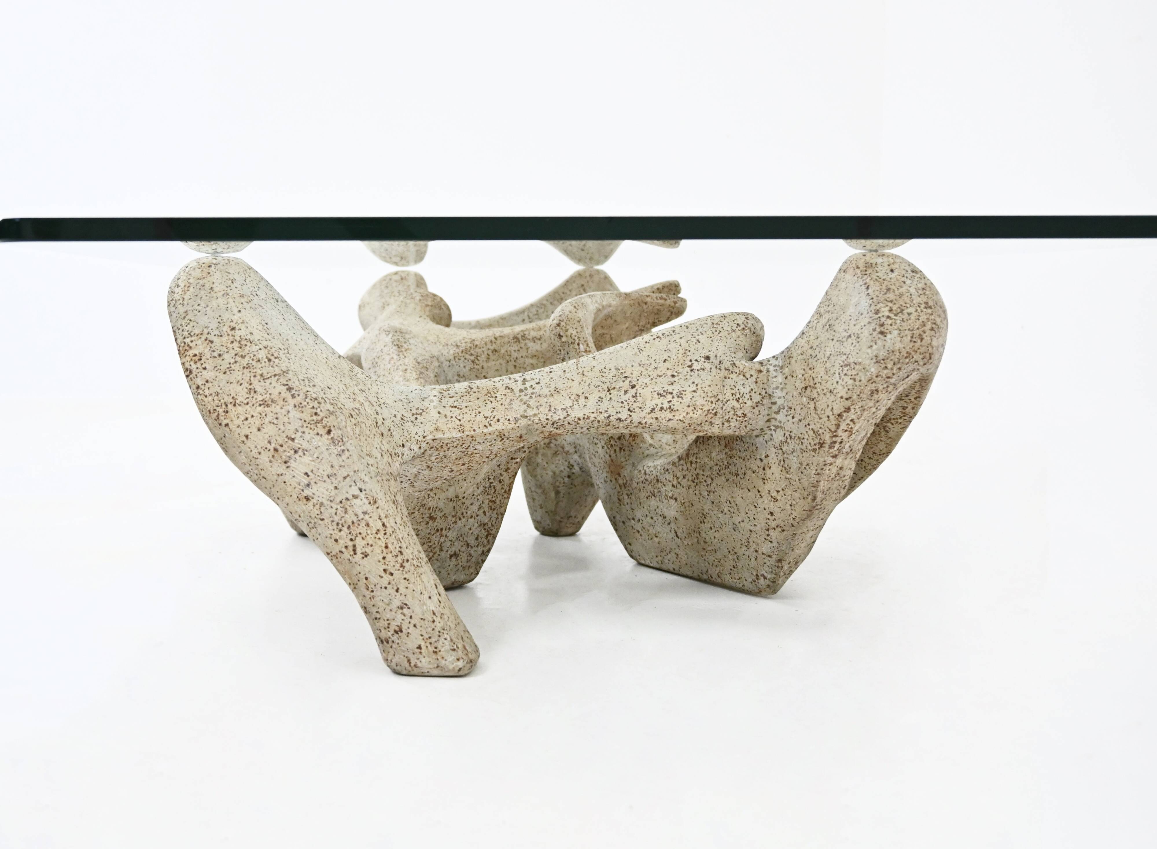 Claudio Trevi coffee table, 1970s