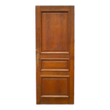 Porte ancienne, porte bois ancienne, porte vintage, porte d'intérieur, porte artisanale, 50's