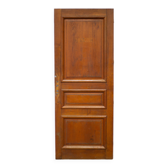 Porte ancienne, porte bois ancienne, porte vintage, porte d'intérieur, porte artisanale, 50's