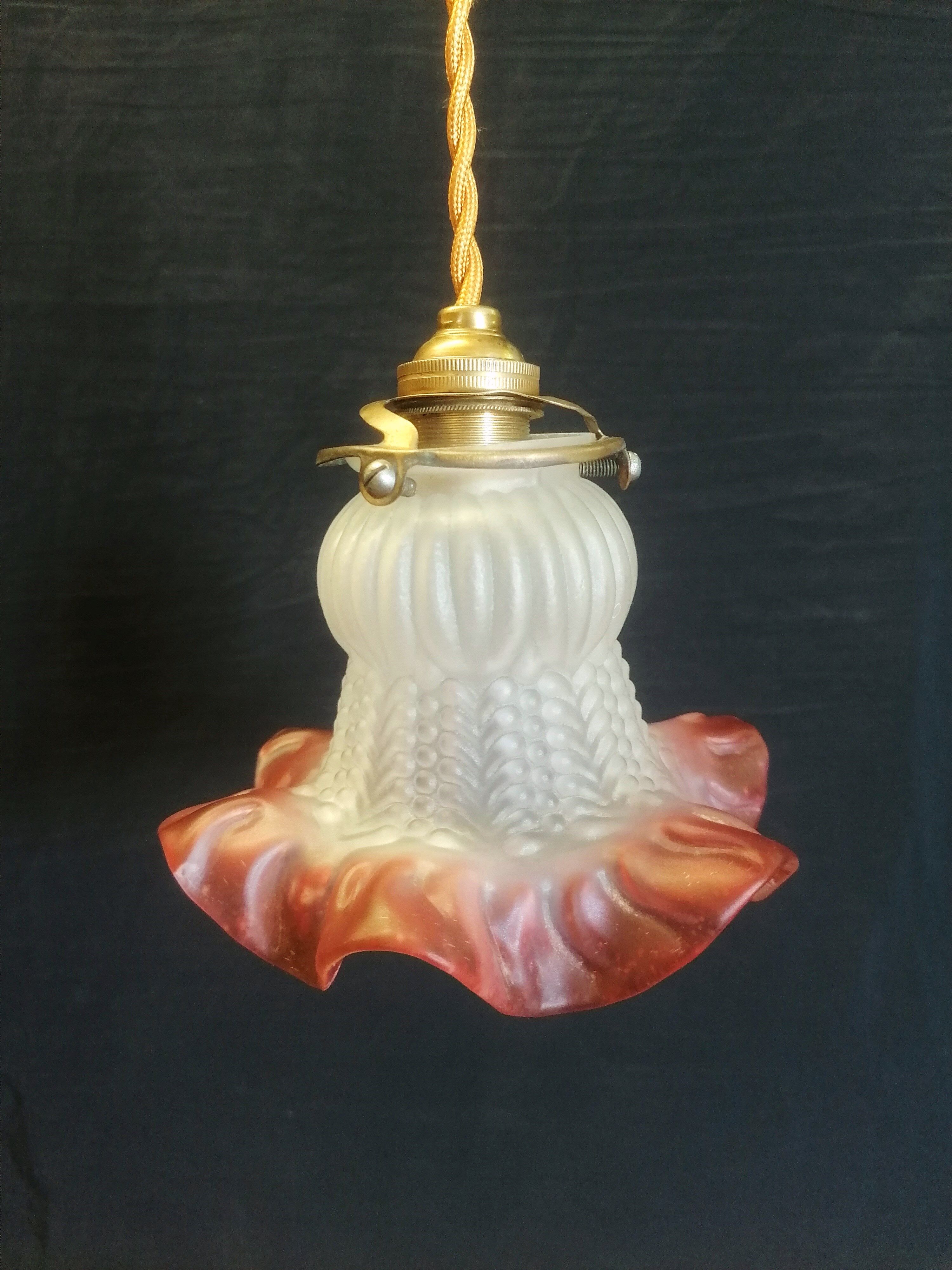 Shabby-chic vintage lamp