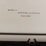 Brother 210 orange typewriter ribbon new