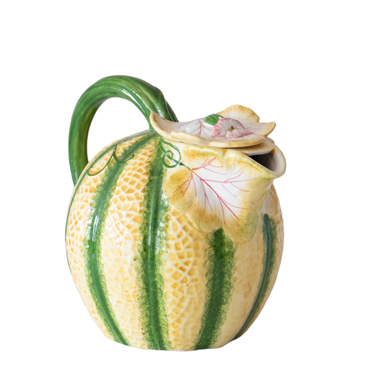 Rare old decanter in melon slurry