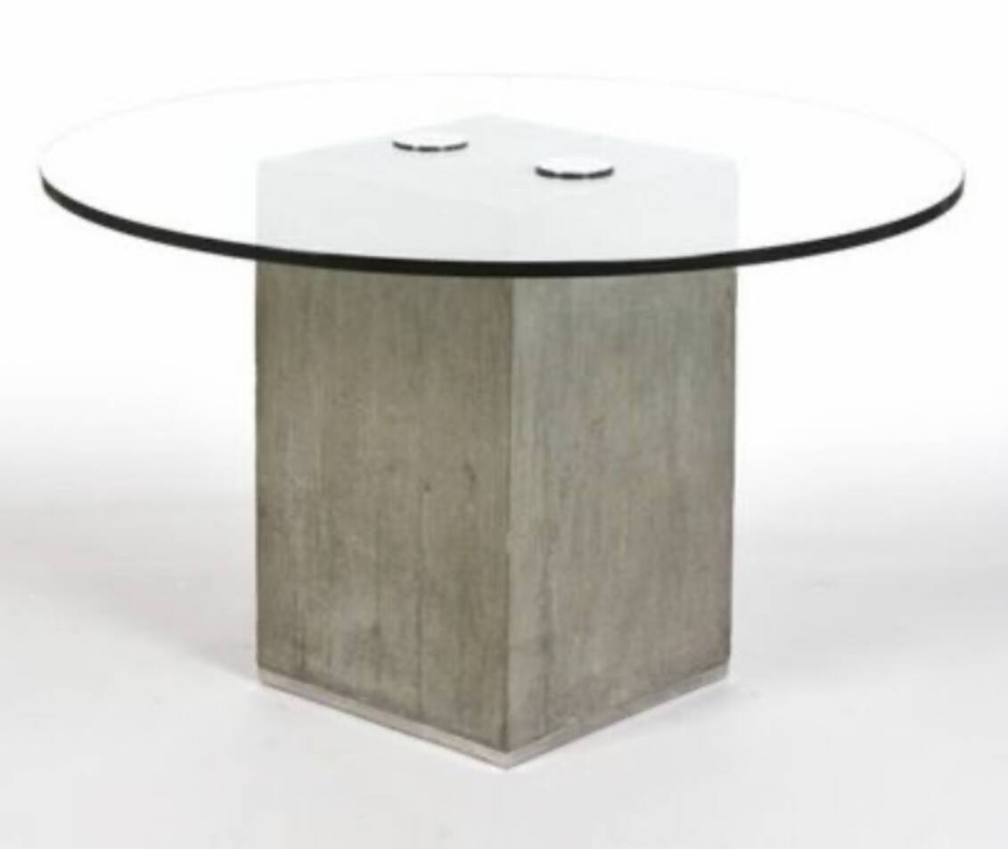 Round table by Sergio & Giorgio Saporiti