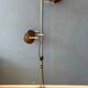 Mid-century Space Age brown Anvia floor lamp