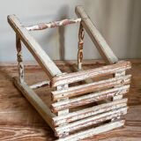 Patinated workshop stool old early twentieth century