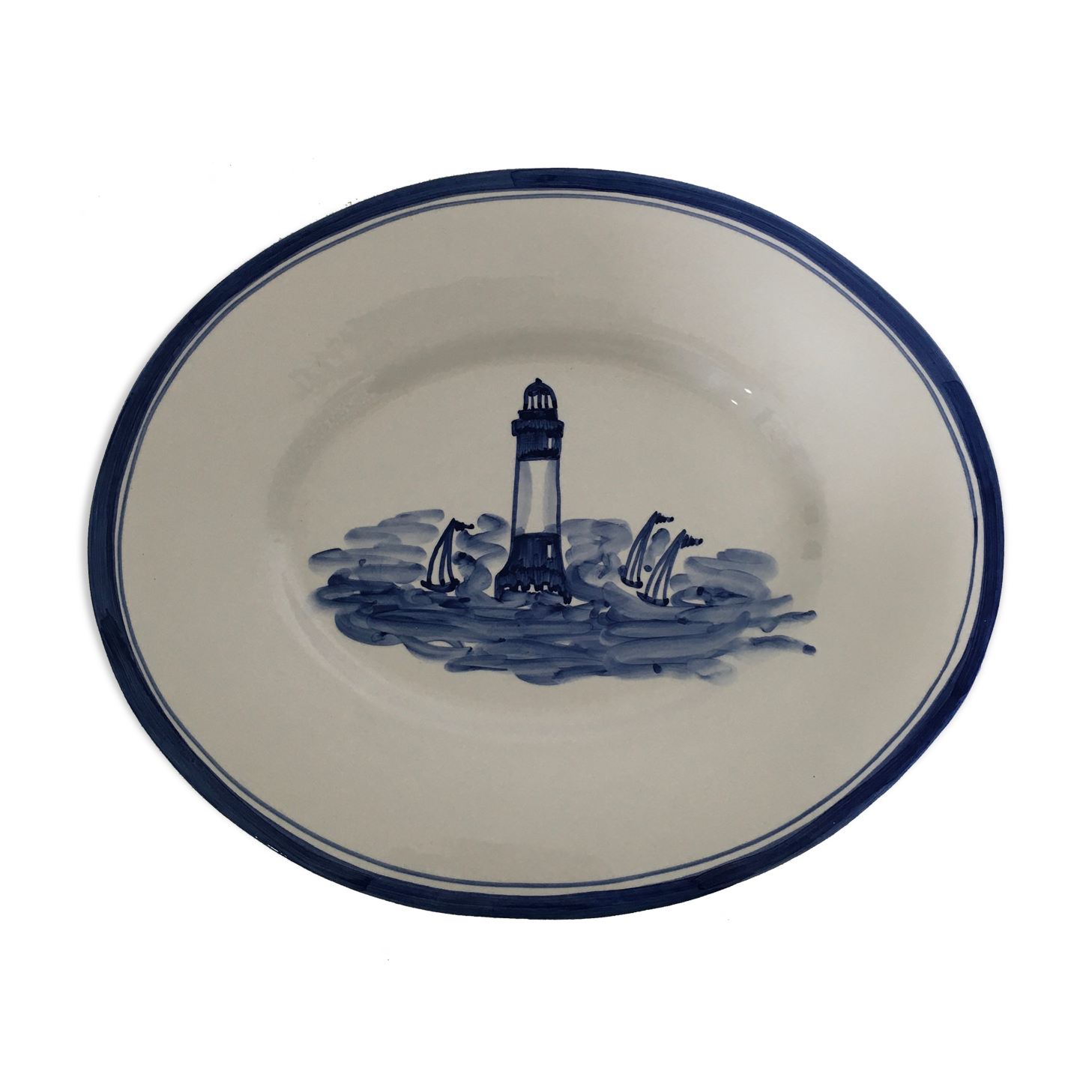 Oval flat xl flagship décor