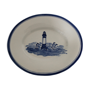 Plat ovale xl décor