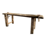 Solid wood workbench