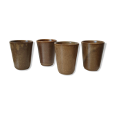 Tasses en grès Digoin