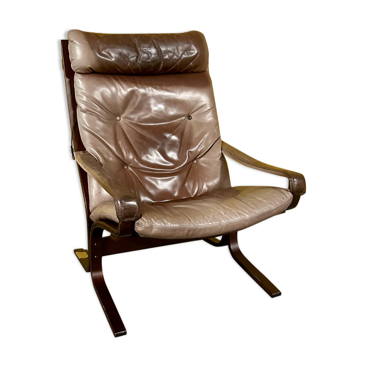 Scandinavian  `Siesta` lounge chair by Ingmar Relling