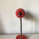 Lampe de bureau articulée rouge
