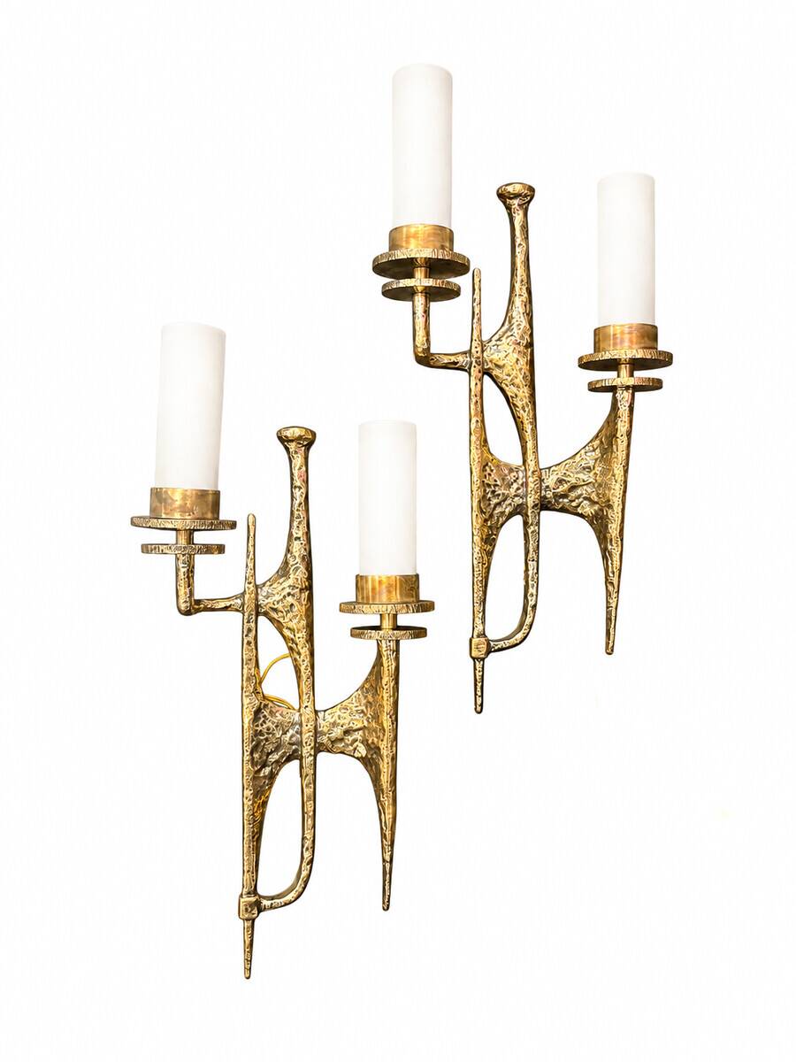 Pair of Wall Lights by Felix Agostini, 1990s