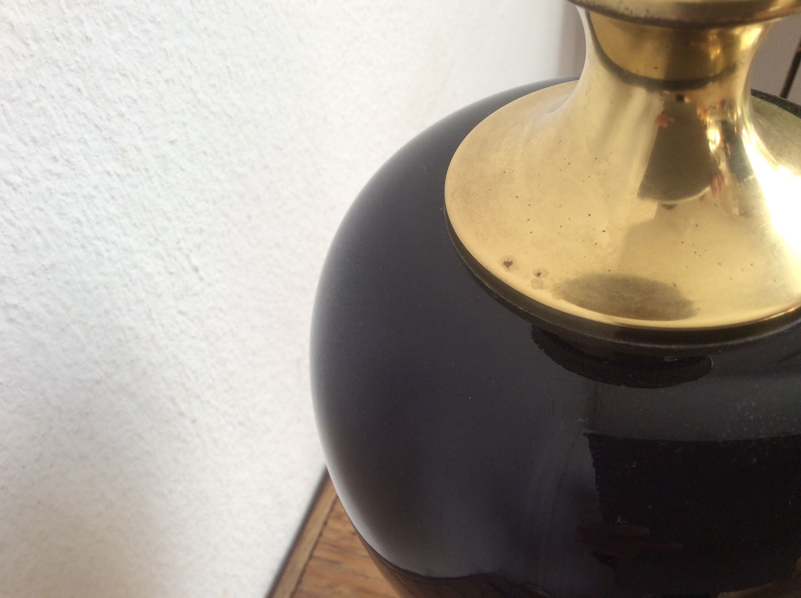 Brass lamp foot, 1960s