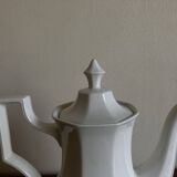 Neo-classical octagonal coffee pot Johnson Brothers pearls 1960