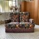 Jean Roche floral sofa