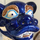 Vintage Chinese food dog ceramic Chinese blue and white dogs foo