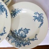 4 vintage BFK soup plates, Regent model 220522