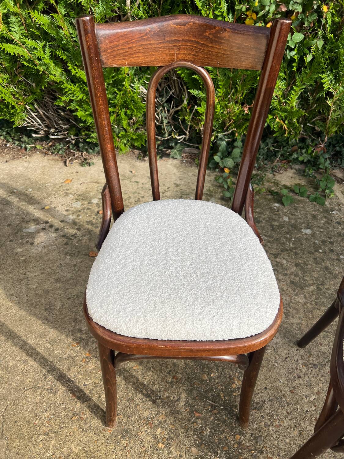Pair of bistro chairs