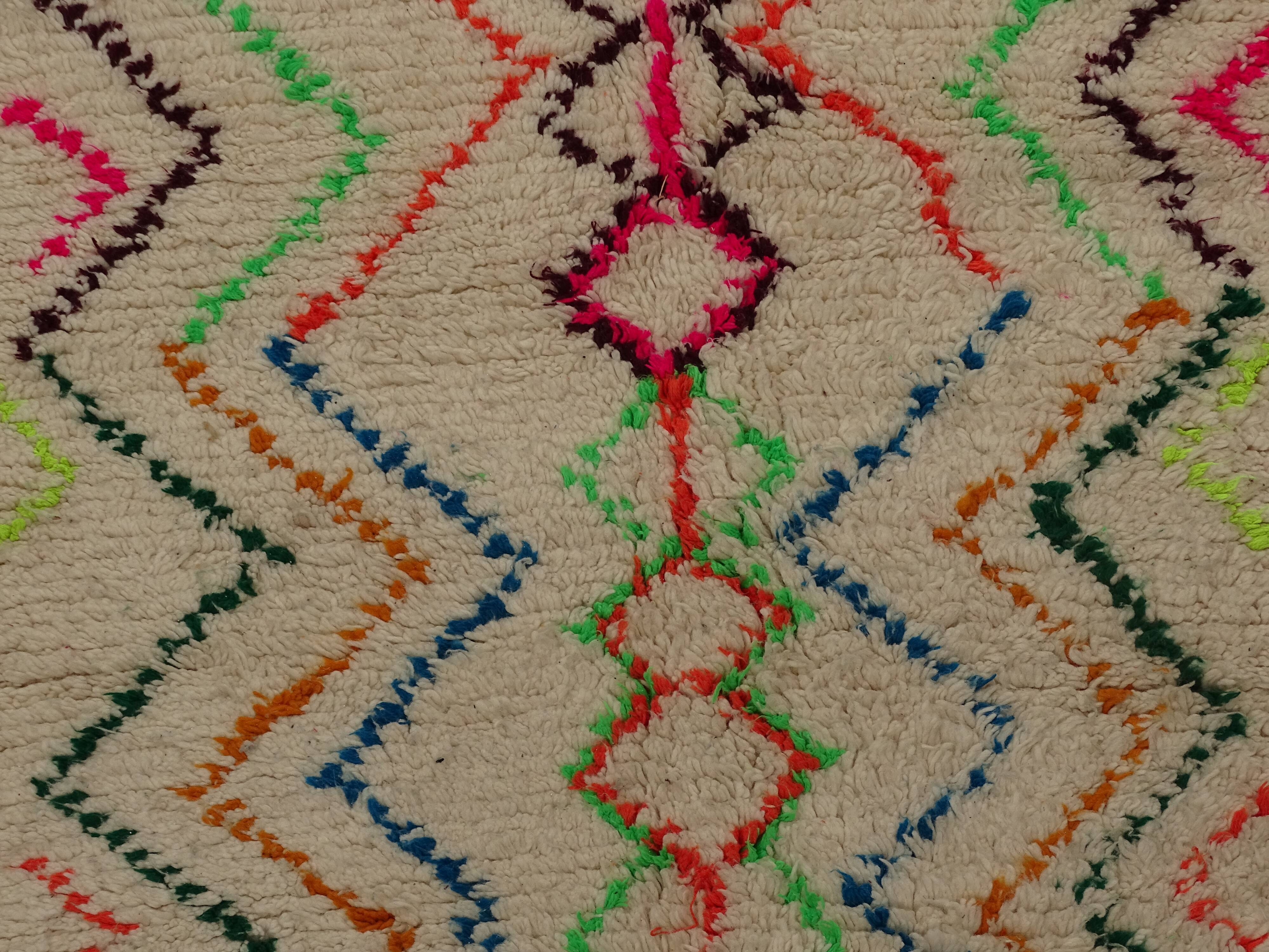 Tapis marocaines berbère authentique azilal 260x120 cm as51285