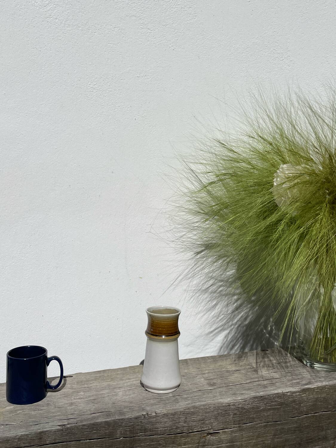 Signed ceramic vase / stoneware pottery