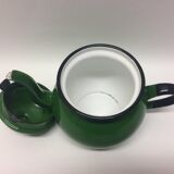 Glazed teapot